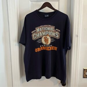 Vintage‎ Syracuse University Basketball National Championship T